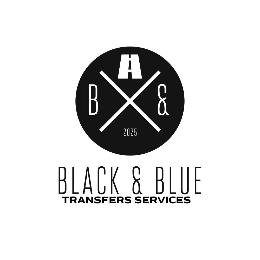 Black and Blue Transfers logo